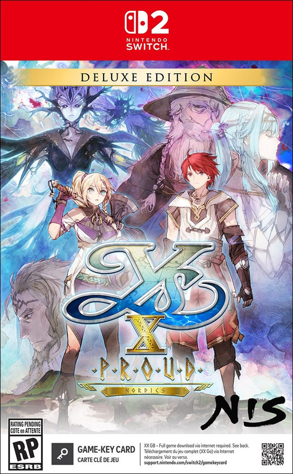 Ys X: Proud Nordics: Deluxe Edition - Nintendo Switch 2