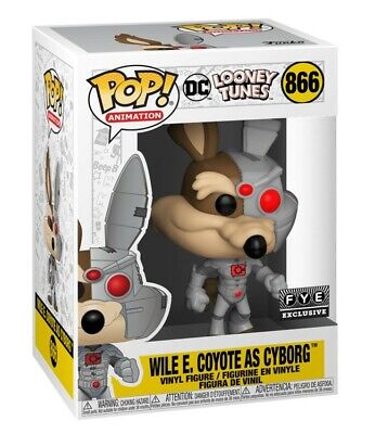 DC Looney Tunes - Wile E. Coyote as Cyborg (FYE Exclusive) #866 - POP!