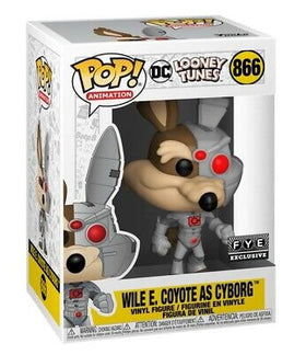 DC Looney Tunes - Wile E. Coyote as Cyborg (FYE Exclusive) #866 - POP!
