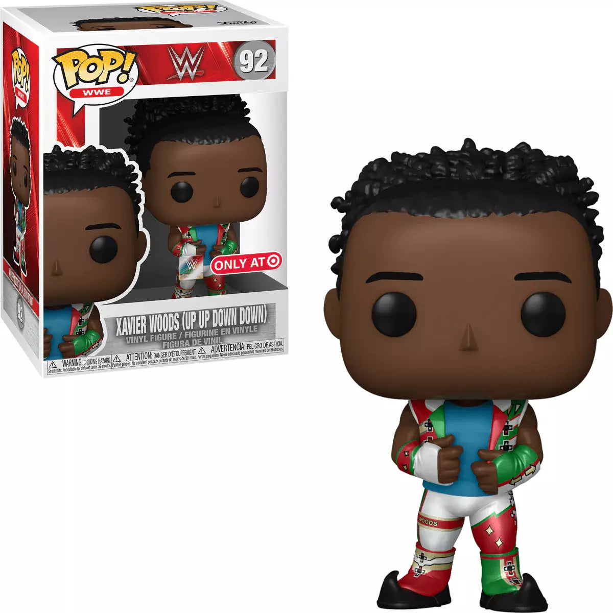 WWE - Xavier Woods (Up Up Down Down) #92 - POP!