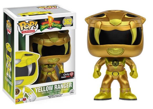 Mighty Morphin Power Rangers - Yellow Ranger (Gamestop) #362 - POP!