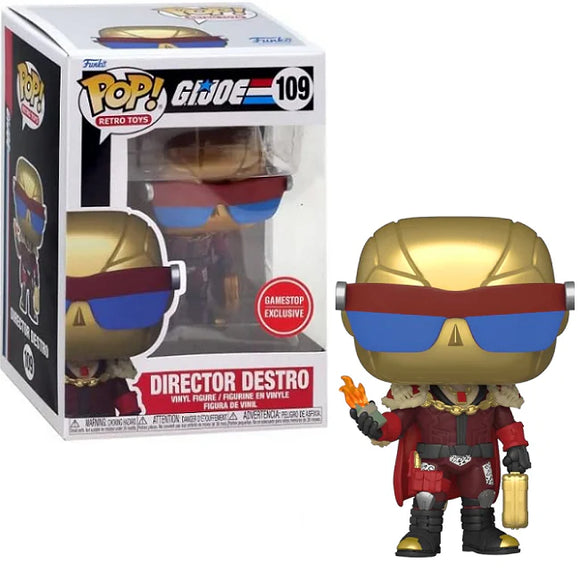G. I. Joe - Director Destro (Gamestop) #109 - POP!
