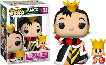 Alice in Wonderland - Queen of Hearts with King #1063 - POP!