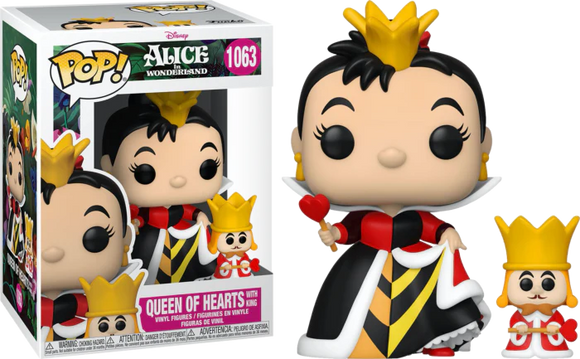 Alice in Wonderland - Queen of Hearts with King #1063 - POP!
