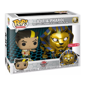 Bakugan - Ajit & Pharol  (Target Exclusive) 2 Pack  - POP!