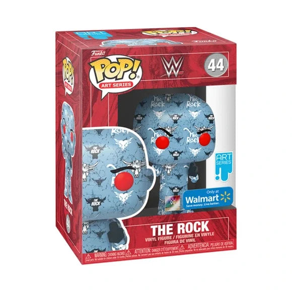 WWE - The Rock (Art Series Walmart Edition) #44  - POP!