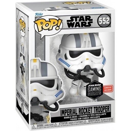 Star Wars - Imperial Rocket Trooper (Gamestop Gaming Greats) #552 - POP!