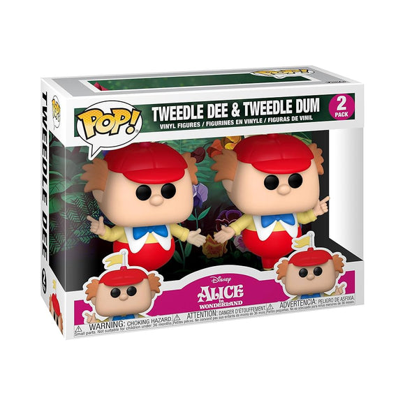 Alice in Wonderland - Tweedle Dee & Tweedle Dum 2 Pack - POP!