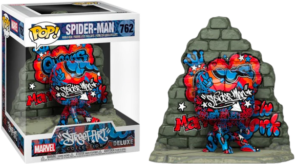 Marvel - Spider-man Graffiti Deco Deluxe #762 - POP!