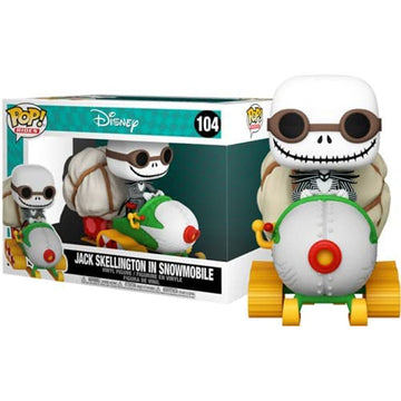 Disney - Jack Skellington in Snowmobile #104 - POP!