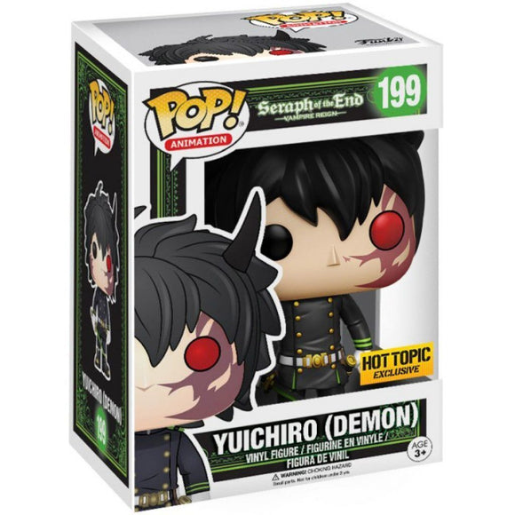 Seraph of the End Vampire Reign - Yuichiro (Demon) (Hot Topic) #199 - POP!