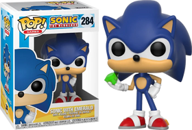 Sonic The Hedgehog - Sonic With Emerald #284 - POP!