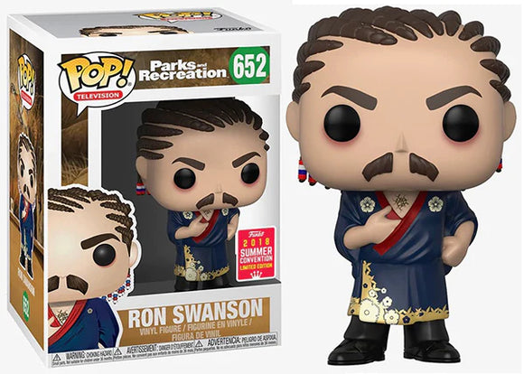 Parks and Recreation - Ron Swanson (2018 Summer Convention Exclusive) #652 - POP!