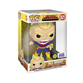 My Hero Academia - All Might 10" (Funimation 2021 Exclusive GITD) #821 - POP!