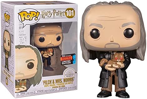 Harry Potter - Filch & Mrs Norris (Funko 2019 Fall Convention LE) #101 - POP!