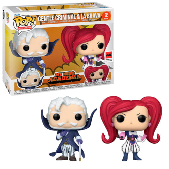 My Hero Academia - Gentle Criminal & La Brava 2 Pack - POP!