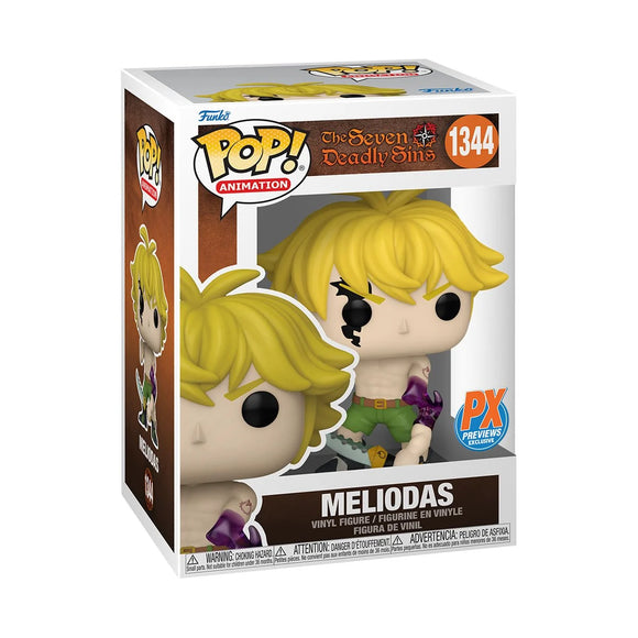 The Seven Deadly Sins - Meliodas (Px Previews) #1344 - POP!