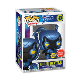 Blue Beetle - Blue Beetle (Glow in the Dark Gamestop Exclusive) #1406 - POP!