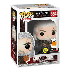 The Witcher - Geralt (Igni) (Gamestop Exclusive) #554 - POP!