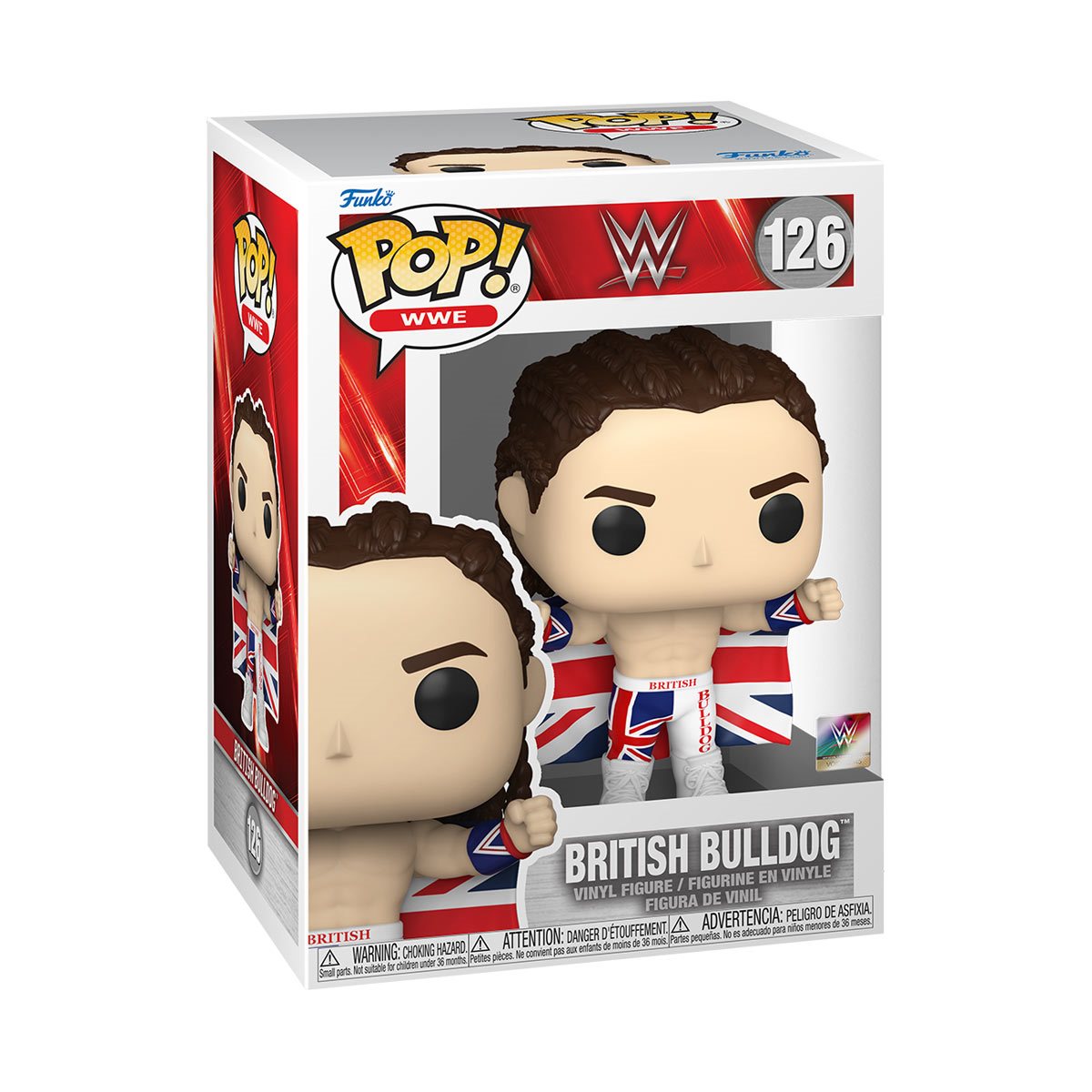 WWE - British Bulldog #126 - POP!