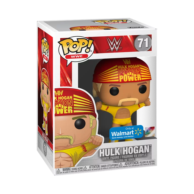 WWE - Hulk Hogan (Only at Walmart Exclusive) #71 - POP!