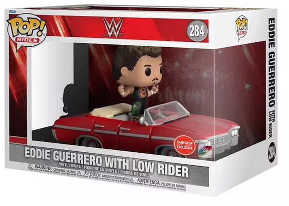 WWE - POP Rides Eddie Guerrero with Low Rider (Gamestop) #284 - POP!