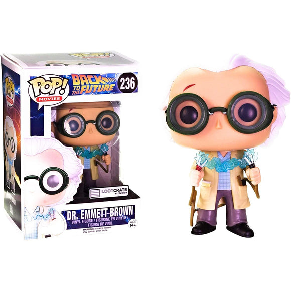 Back to the Future - Dr. Emmett Brown (Loot Crate Exclusive) #236 - POP!