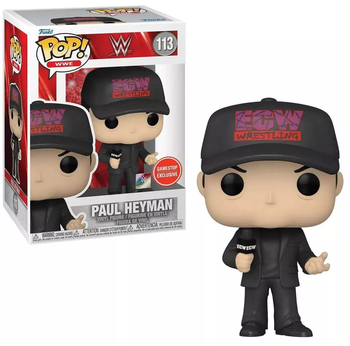 WWE - Paul Heyman (Gamestop Exclusive) #113 - POP!