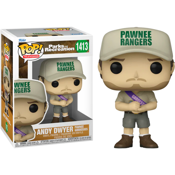 Parks and Recreation - Andy Dwyer Pawnee Goddesses #1413 - POP!