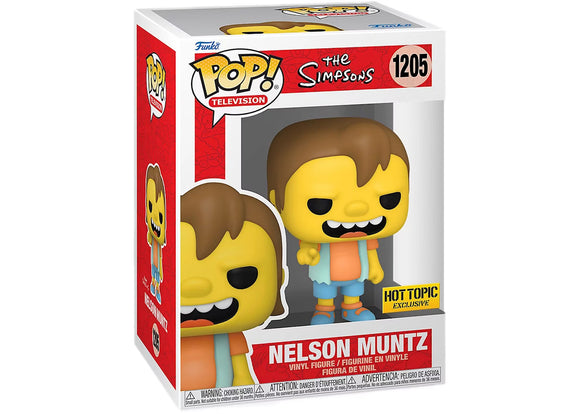The Simpsons - Nelson Muntz (Hot Topic Exclusive) #1205 - POP!
