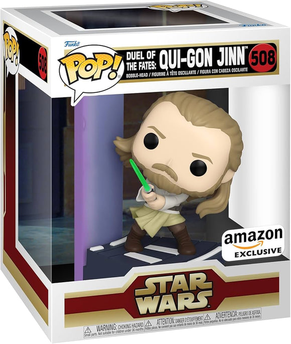 Star Wars - Duel Of the Fates: Qui-Gon Jinn (Amazon Exclusive) #508 - POP!