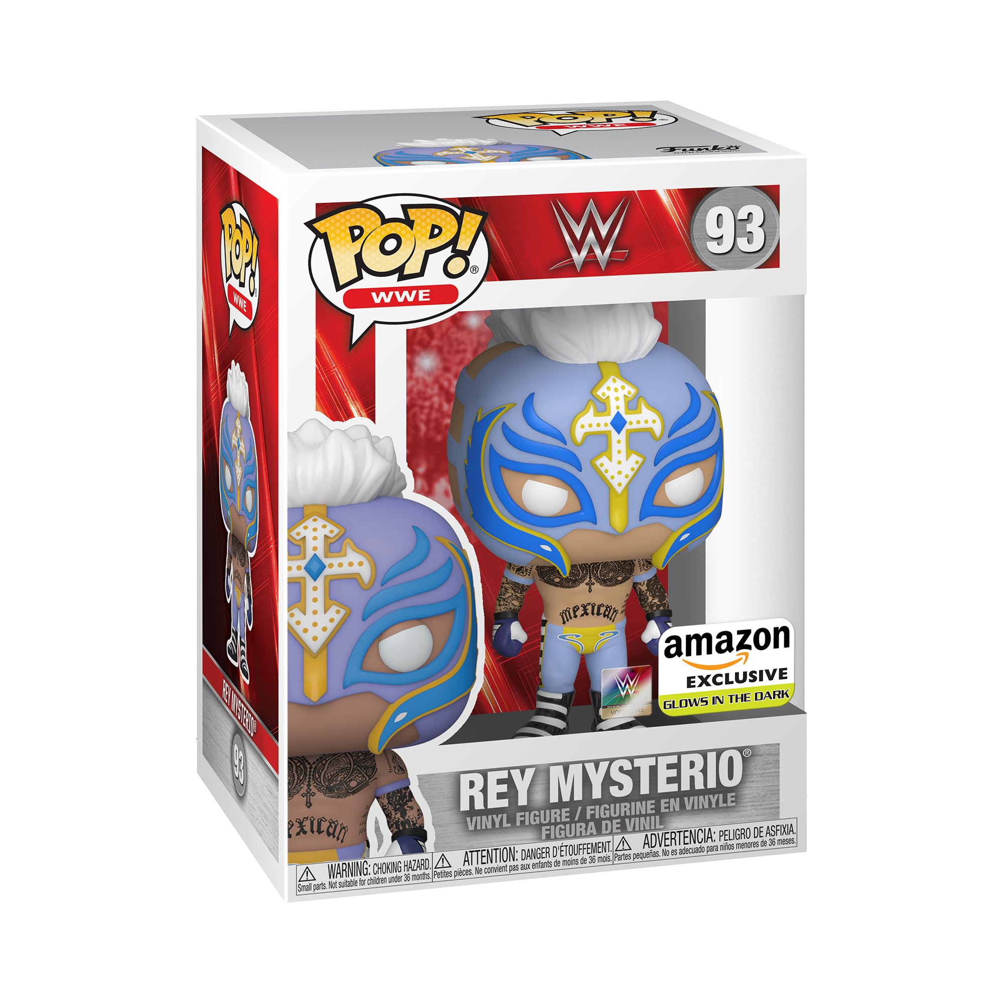 WWE - Rey Mysterio (Amazon Exclusive Gitd) #93 - POP!