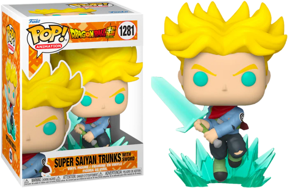 Dragon Ball Super - Super Saiyan Trunks with Sword #1281 - POP!