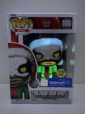WWE - The Fiend Bray Wyatt (Glows in the Dark Walmart Exclusive) #100 - POP!