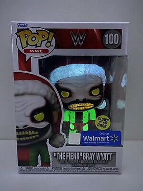 WWE - The Fiend Bray Wyatt (Glows in the Dark Walmart Exclusive) #100 - POP!