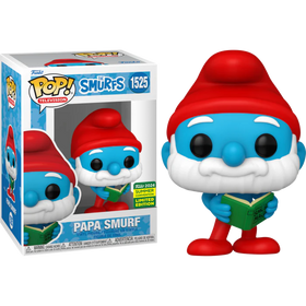 The Smurfs - Papa Smurf (Funko 2024 Summer Convention Limited Edition) #1525 - POP!
