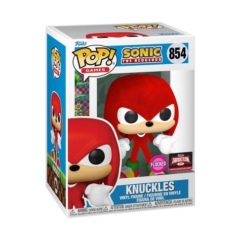Sonic the Hedgehog - Knuckles (Funko Target Con Flocked) #854 - POP!