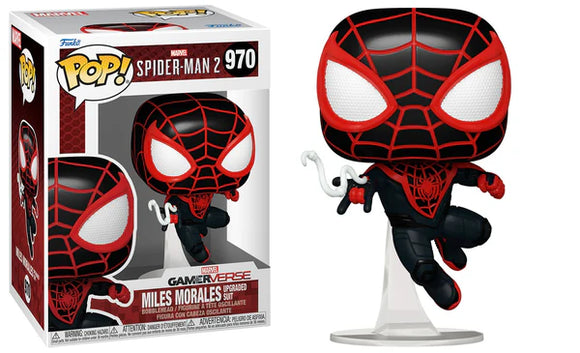 Spider-man 2 - Miles Morales Upgraded Suit #970 - POP!