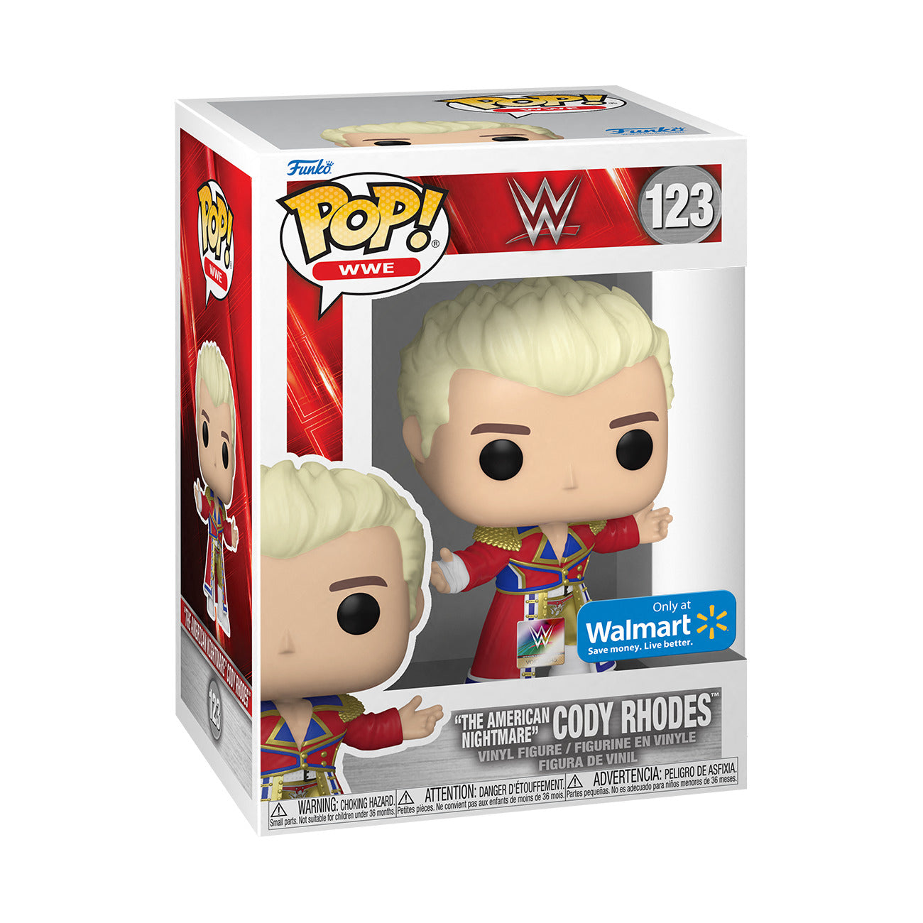 WWE - "The American Nightmare" Cody Rhodes (Walmart Exclusive) #123 - POP!