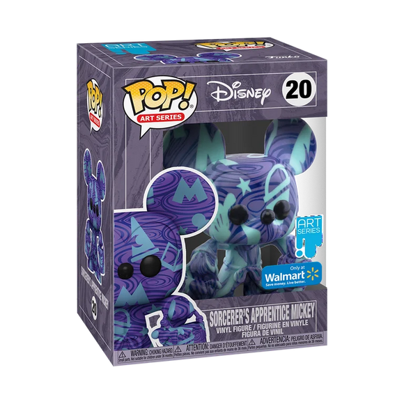 Disney - Sorcerer's Apprentice Mickey (Art Series Walmart Exclusive) #20 - POP!