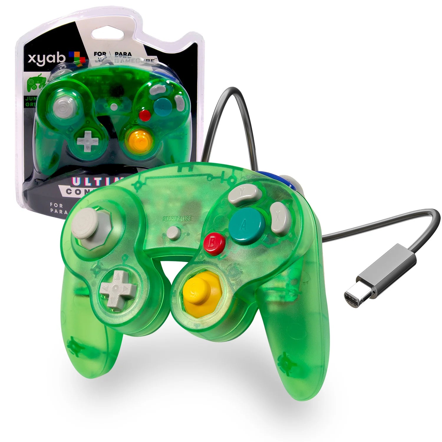 Xyab Nintendo Gamecube Controller - Jungle Green - Controller