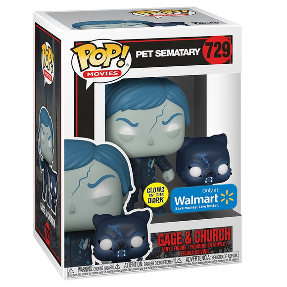 Pet Sematary - Gage and Church (Only at Walmart Exclusive GITD) #729 - POP!