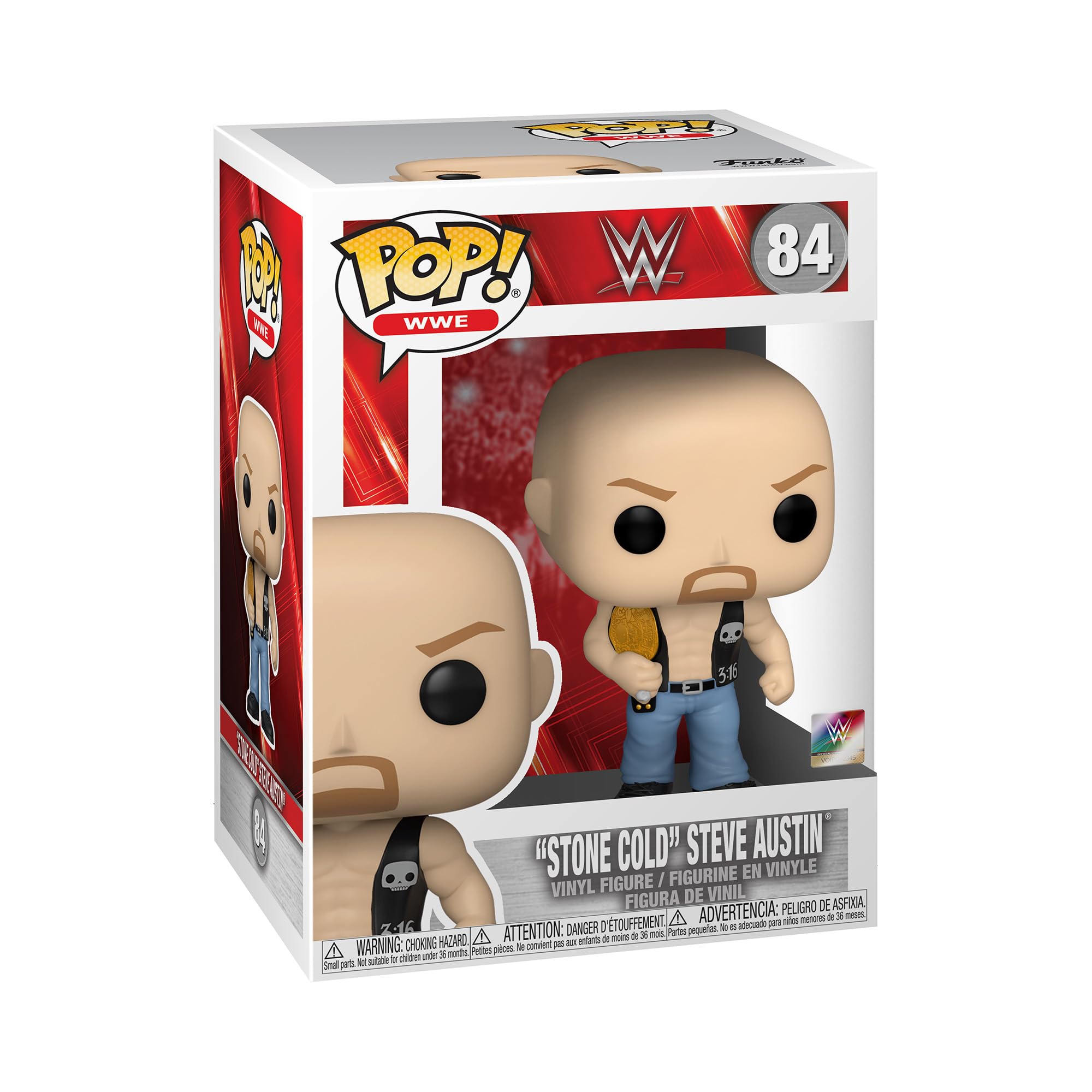 WWE - "Stone Cold" Steve Austin #84 - POP!