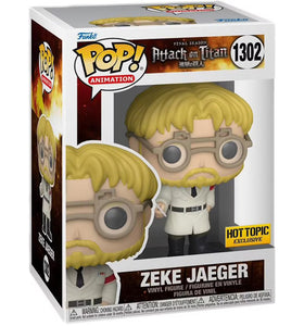 Attack On Titan - Zeke Jaeger (Hot Topic Exclusive) #1302 - POP!