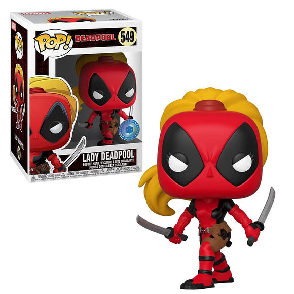 Marvel - Lady Deadpool (POP In A Box Exclusive) #549 - POP!