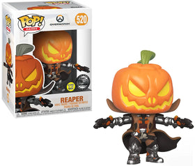 Overwatch - Reaper (Glows in the Dark Blizzard Games Exclusive) #520 - POP!