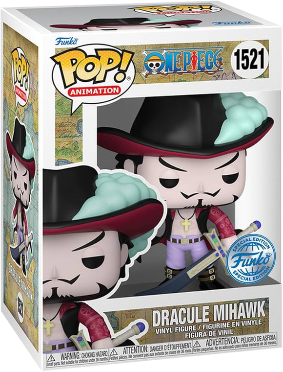 One Piece - Dracule Mihawk (Funko.com Exclusive) #1521 - POP!