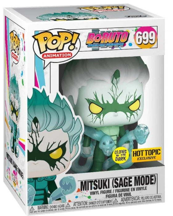 Boruto - Mitsuki (Sage Mode) (Glows in the Dark) (Hot Topic Exclusive) #699 - POP!