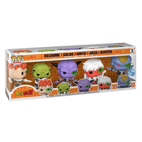 Dragon Ball Z -  Recoome / Guldo / Ginyu / Jiece / Burter 5 Pack - POP!