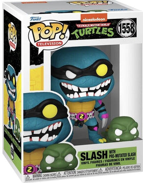 Teenage Mutant Ninja Turtles - Slash With Pre-Mutated Slash #1558 - POP!
